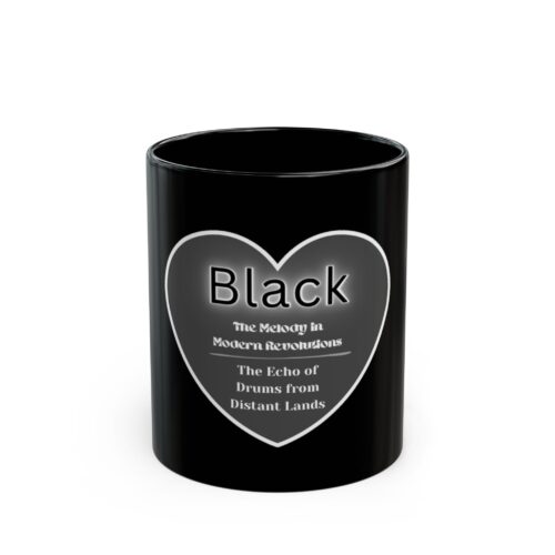 16525783505009198775_2048.jpeg Black Heart Mug — Minimalist Gothic Coffee Black Mug (11oz, 15oz)