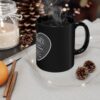 2813647105508534596_2048.jpeg Black Heart Mug — Minimalist Gothic Coffee Black Mug (11oz, 15oz)